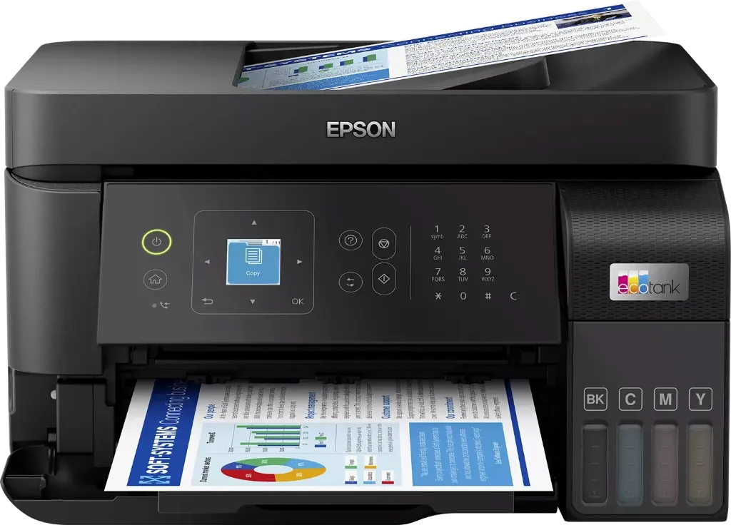 [C11CK57404] EPSON Ecotank L5590 Tarayıcı-Fotokopi-Faks Wi-Fi Mürekkep Tanklı Yazıcı