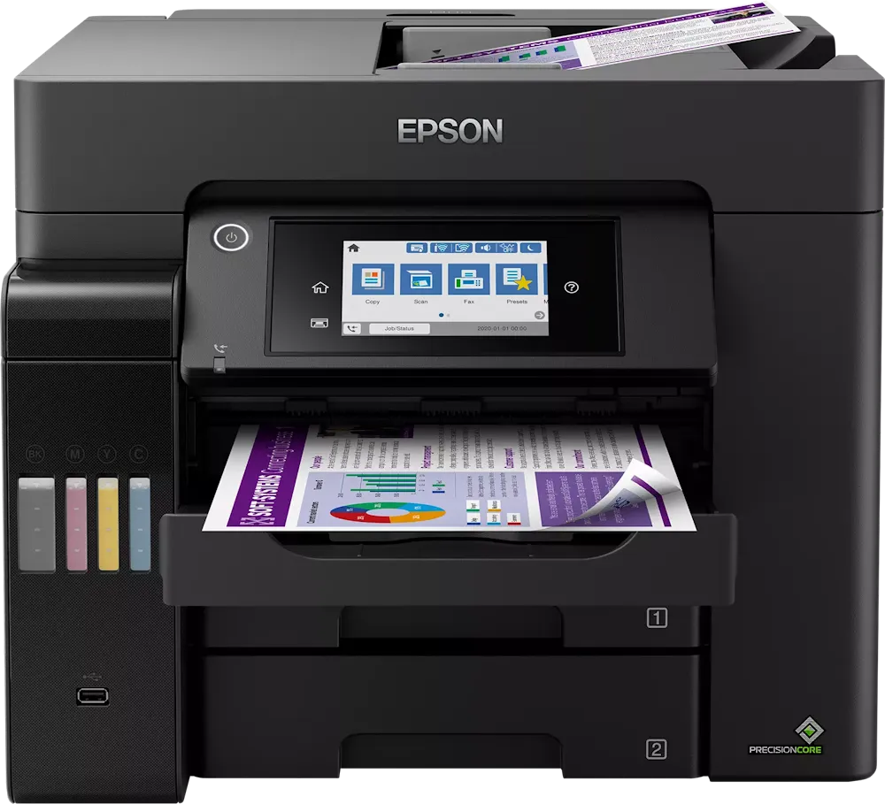 [C11CJ29403] EPSON L6570  Yazıcı-Tarayıcı-Fotokopi-Faks Renkli Mürekkep Tanklı Yazıcı Wi-Fi Ethernet Dubleks