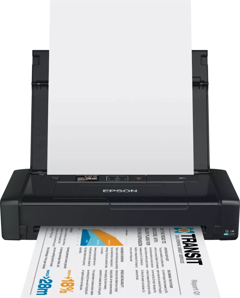 [C11CE05404] Epson WF-100 Taşınabilir Mobil Yazıcı {C11CE05403}