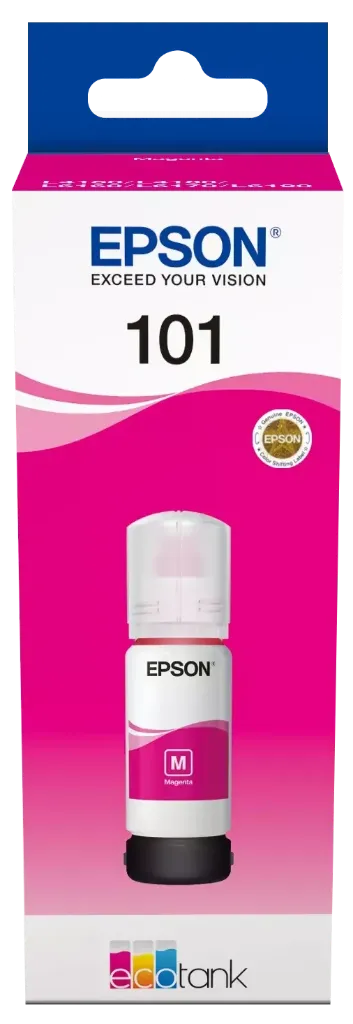 Epson 101 Kırmızı Şişe Mürekkep  70 ml