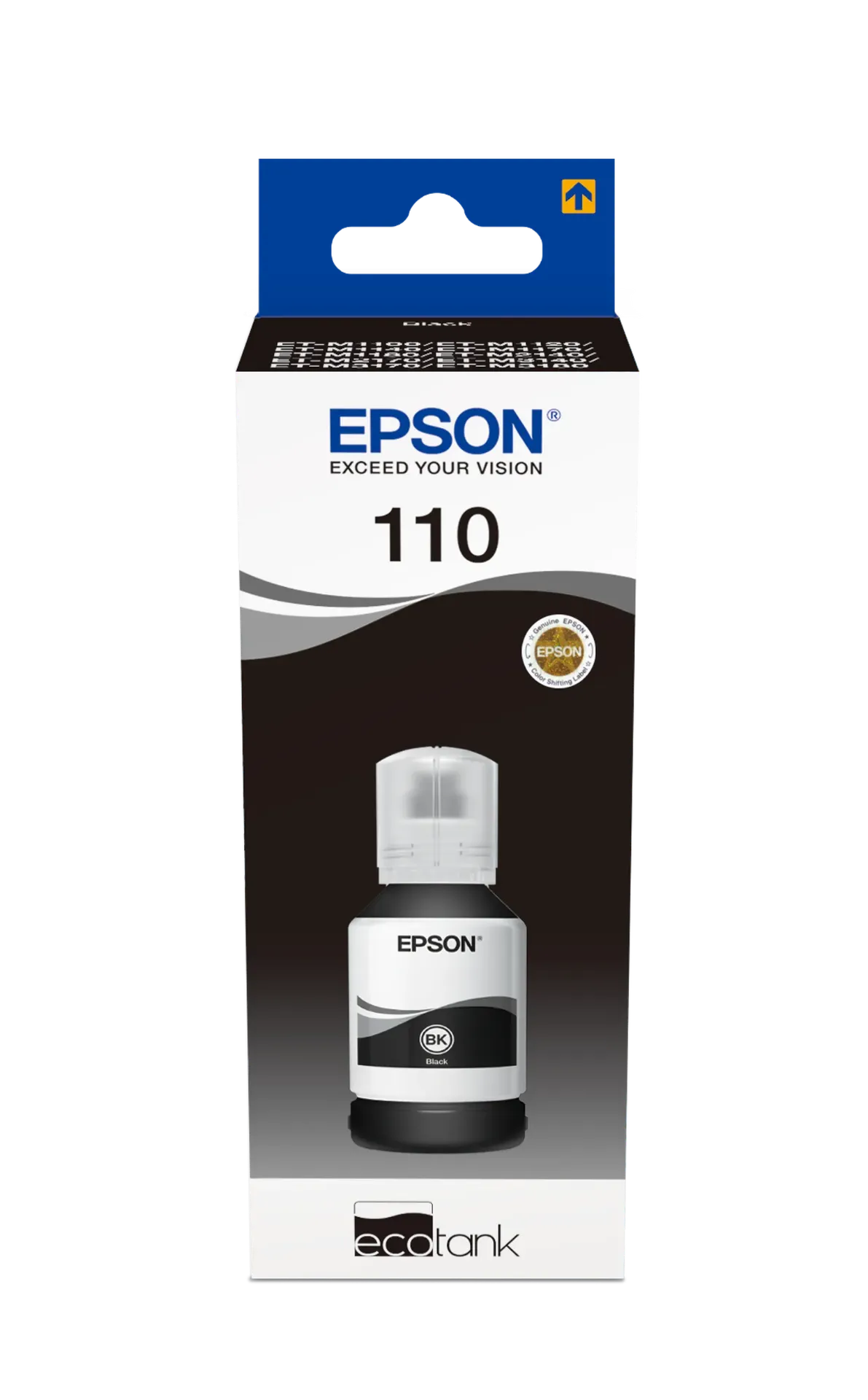 Epson 110 Siyah Şişe Mürekkep