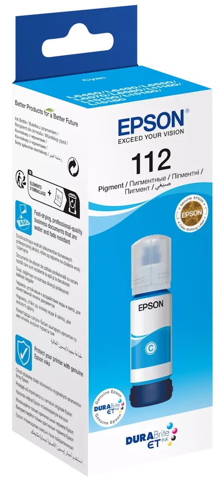 Epson 112 Cyan Mavi Kartuş  70 ml