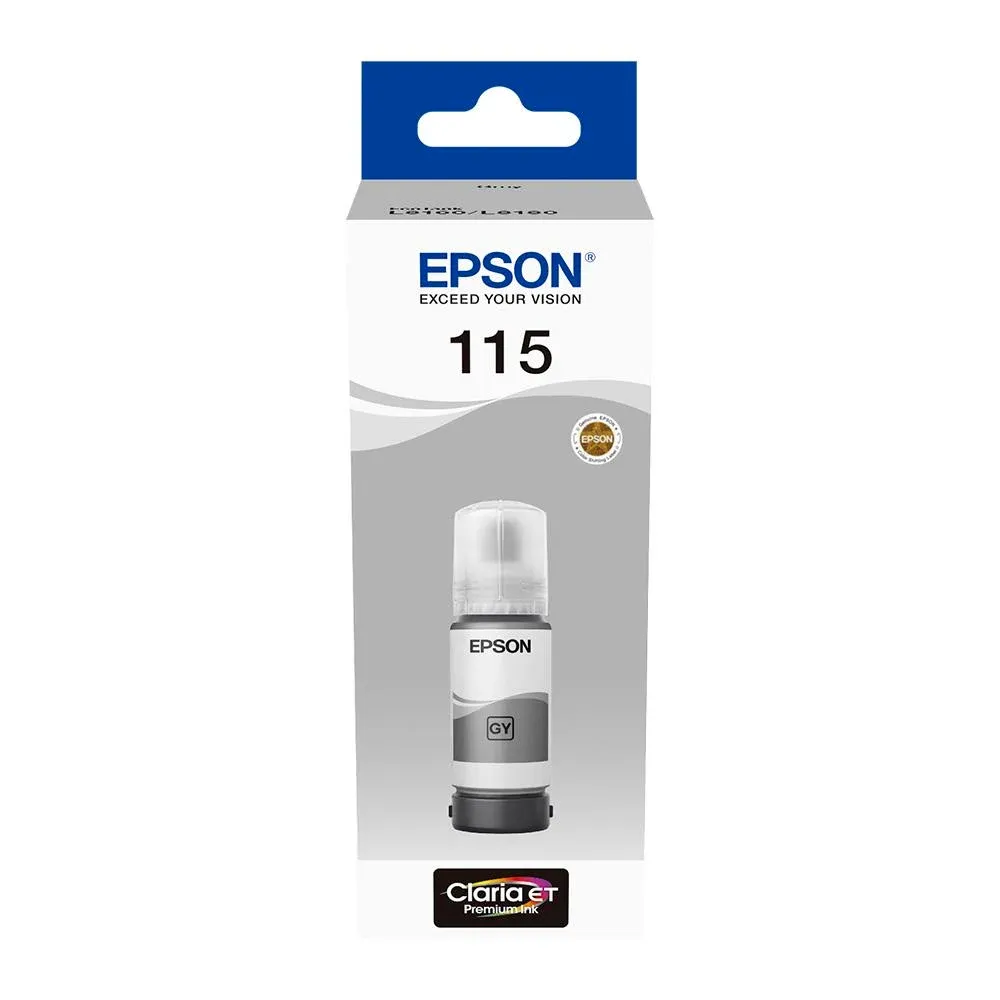 Epson 115 Gri Şişe Mürekkep