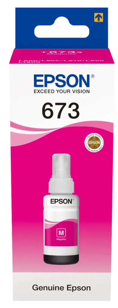 [C13T67334A] Epson T6733 Magenta Kırmızı Şişe Mürekkep (1564670) {L810/L850/L805}