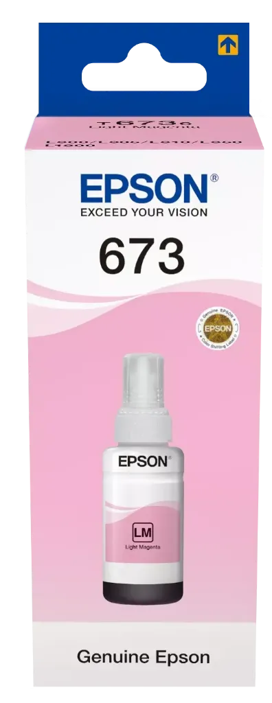 [C13T67364A] Epson T6736 Light Magenta Açık Kırmızı Şişe Mürekkep (1564673) {L810/L850/L805}