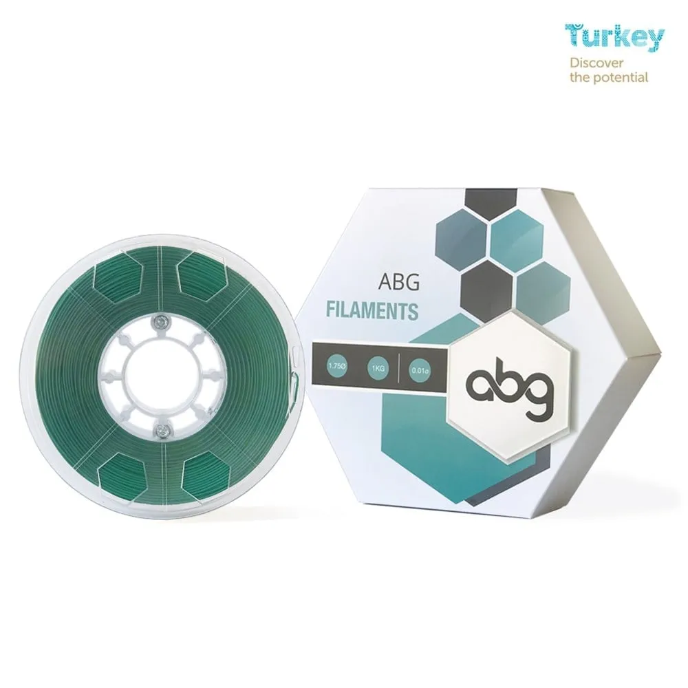 [2026STK00049] ABG ABS Yeşil Filament 1.75mm 1kg