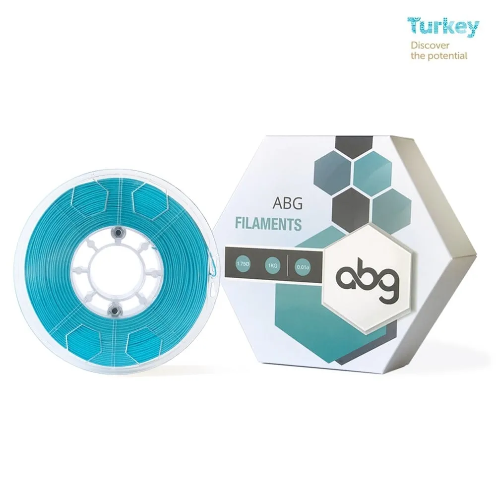 [2026STK00104] ABG PETG Turkuaz Filament 1.75mm 1kg
