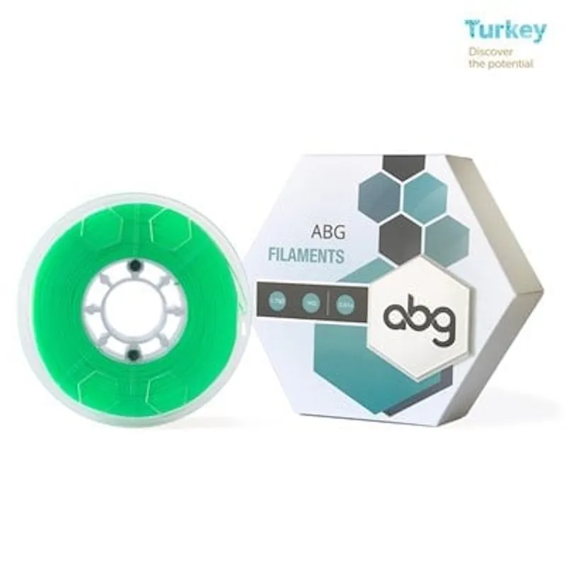 [2026STK00252] ABG PLA Neon Yeşil Filament 1.75mm 1kg